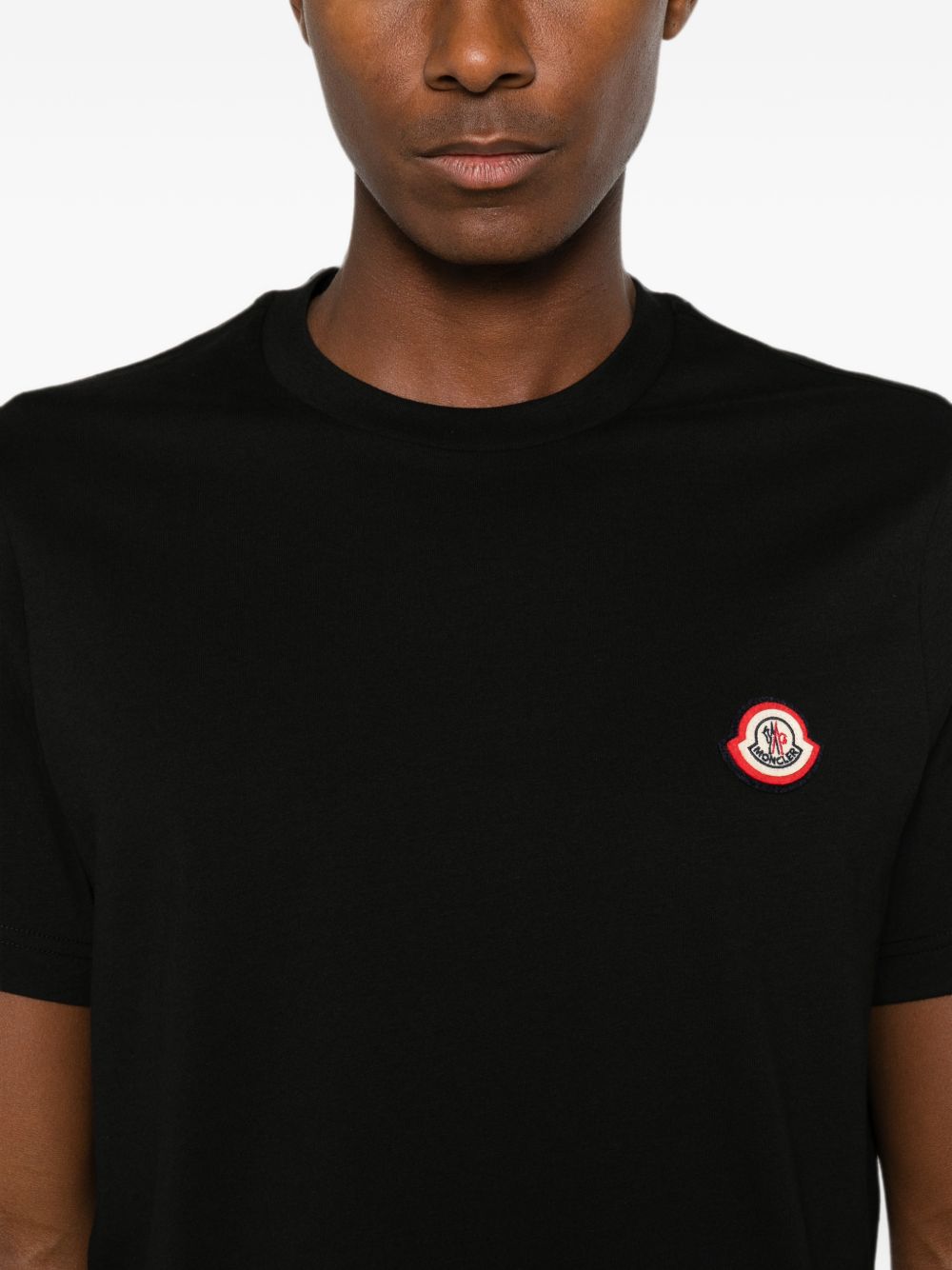 Moncler Men Logo Cotton T-Shirt MONCLER