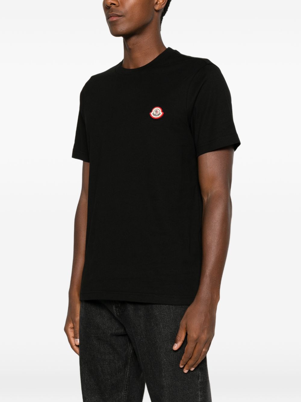Moncler Men Logo Cotton T-Shirt MONCLER