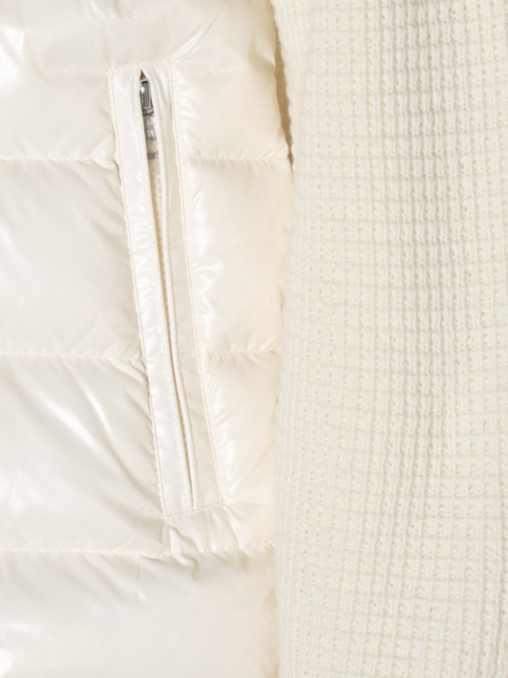 Moncler Men Wool And Nylon Padded Cardigan MONCLER