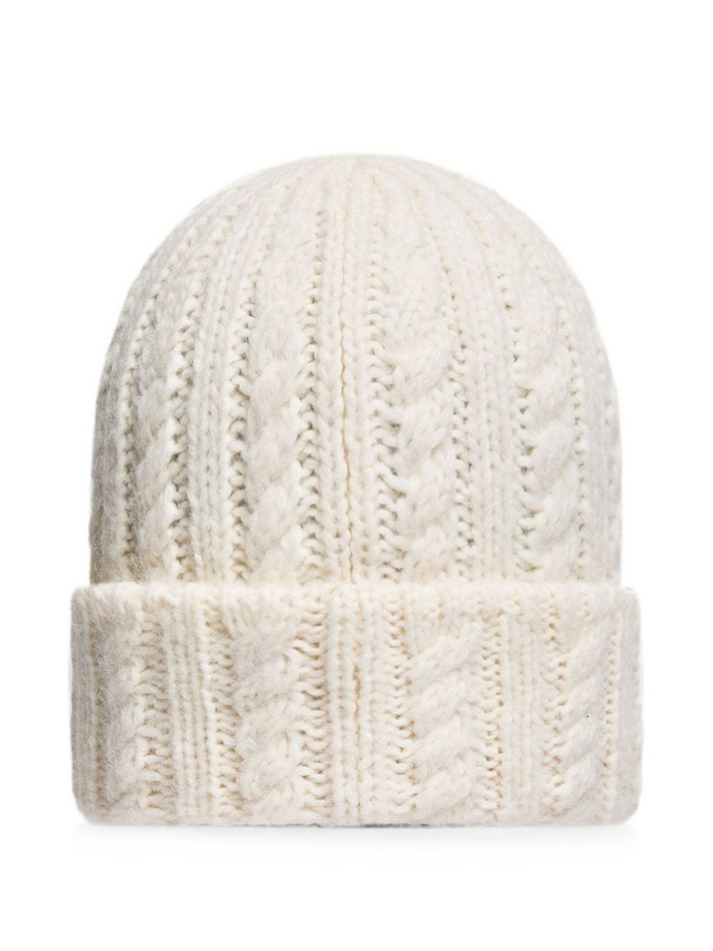 Moncler Women Logo Wool Beanie MONCLER