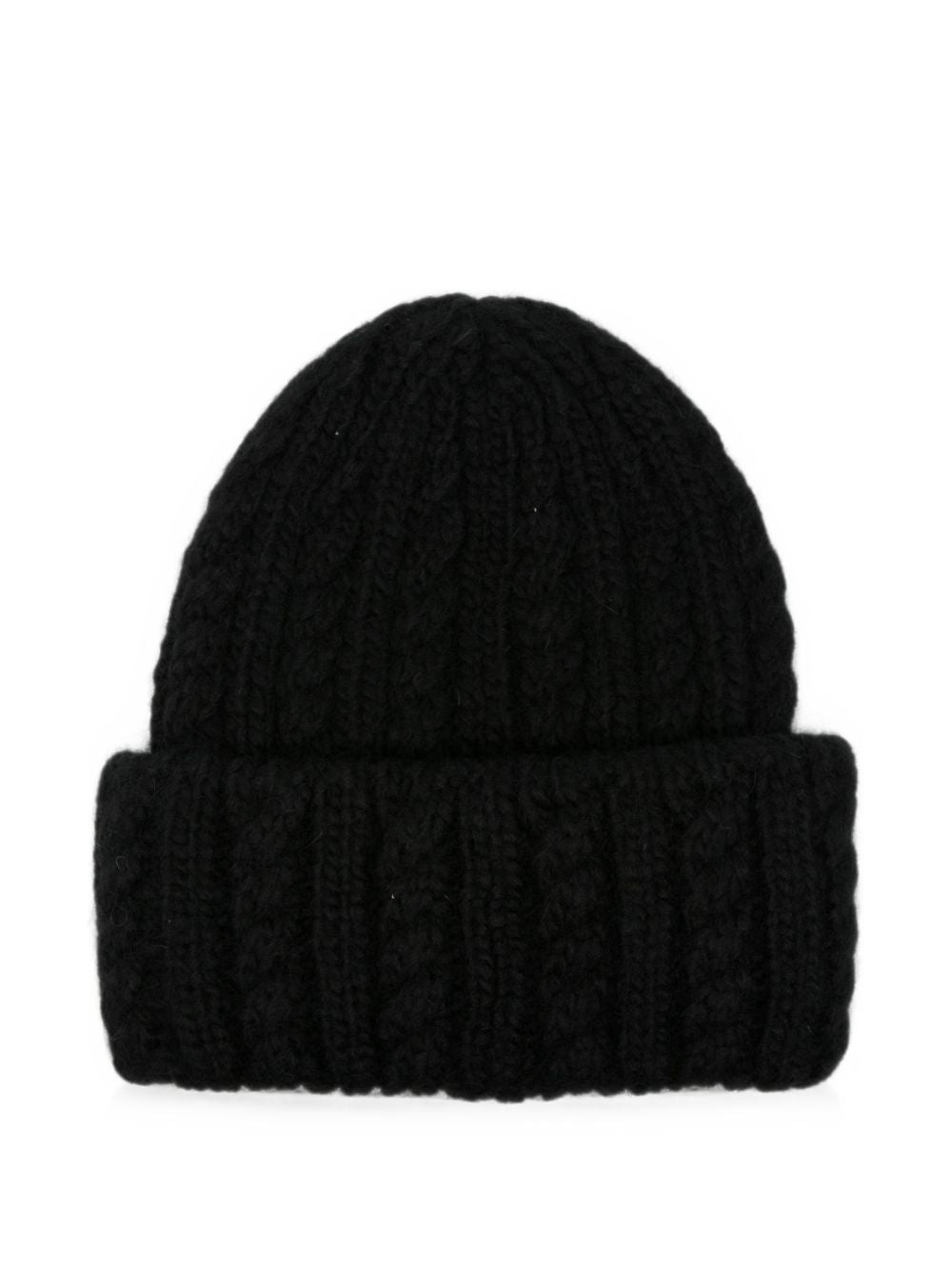 Moncler Women Logo Wool Beanie MONCLER