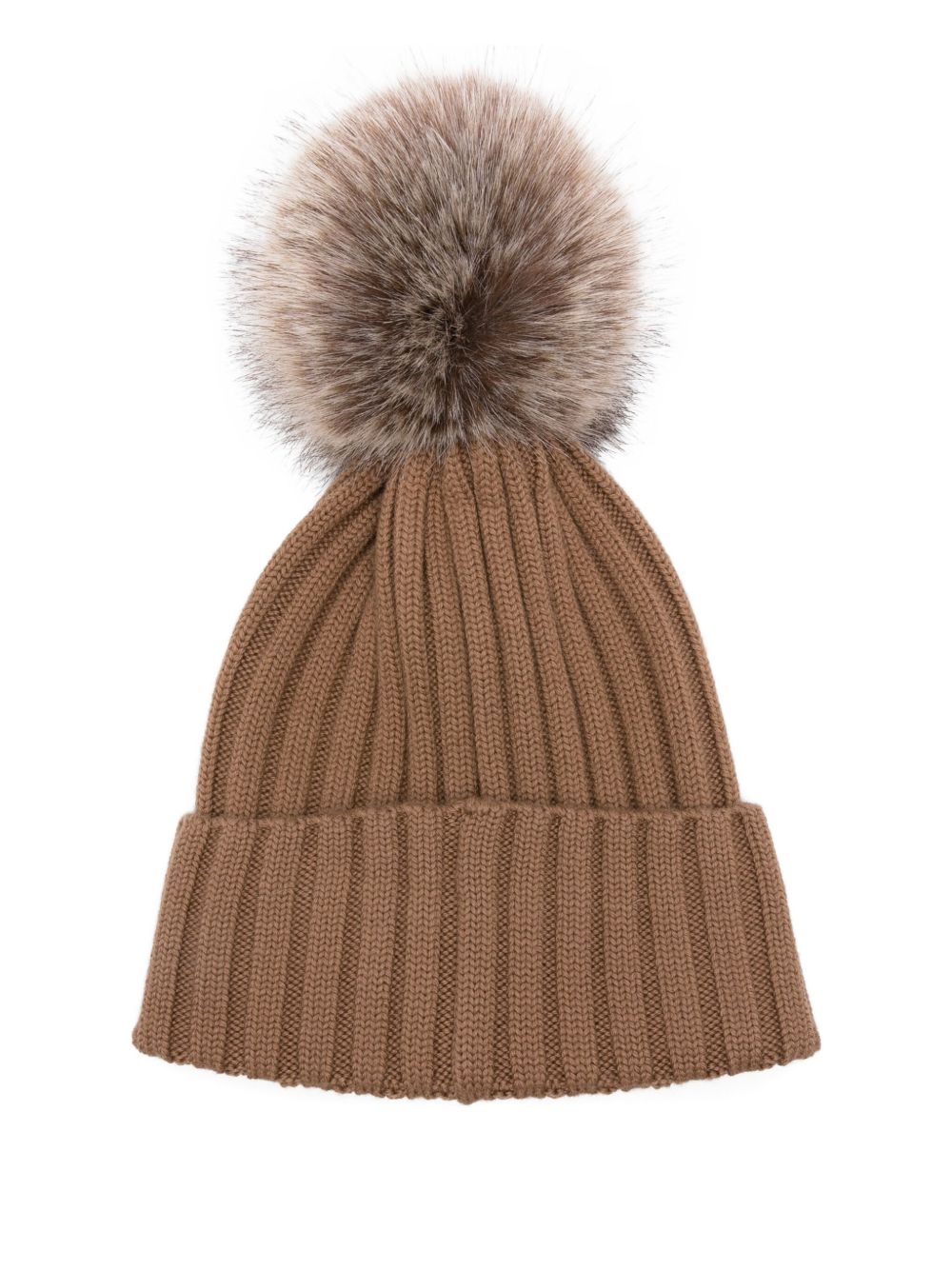 Moncler Women Logo Wool Beanie MONCLER