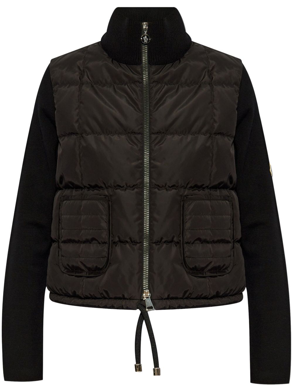Moncler Women Wool And Nylon Padded Cardigan MONCLER