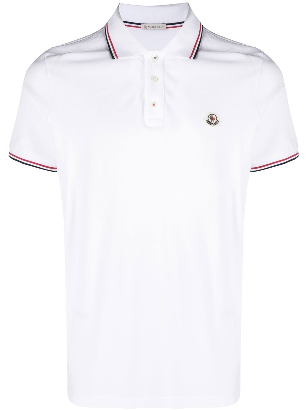 Moncler Men Logo Cotton Polo Shirt MONCLER