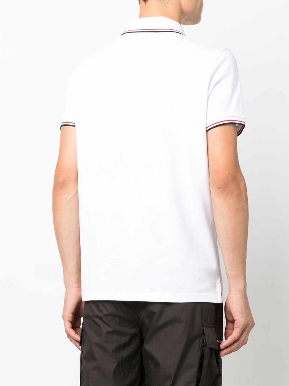 Moncler Men Logo Cotton Polo Shirt MONCLER