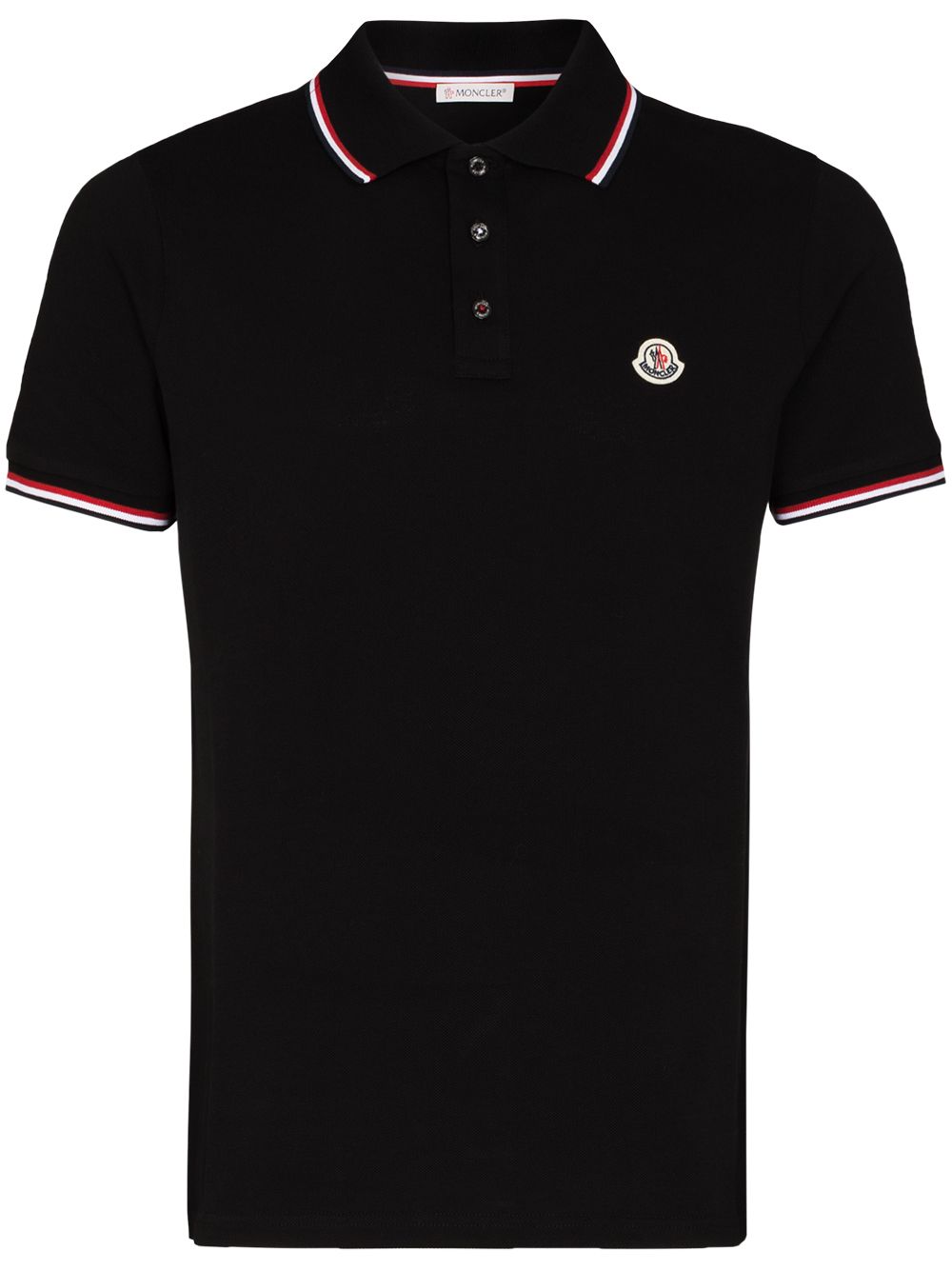 Moncler Men Logo Cotton Polo Shirt MONCLER