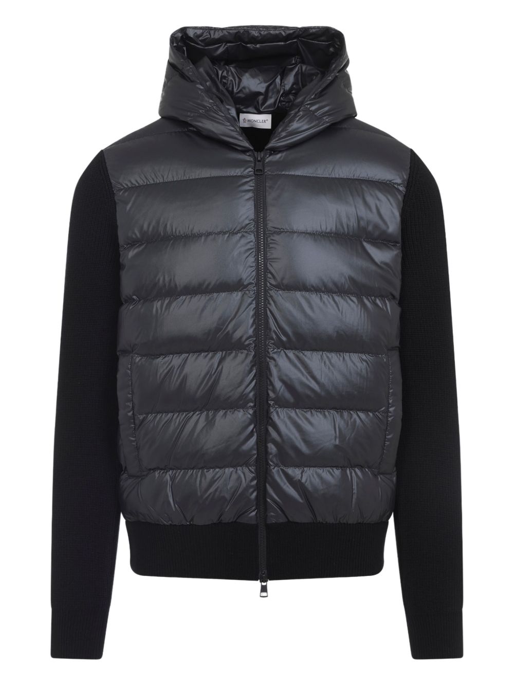 Moncler Men Wool And Nylon Padded Cardigan MONCLER