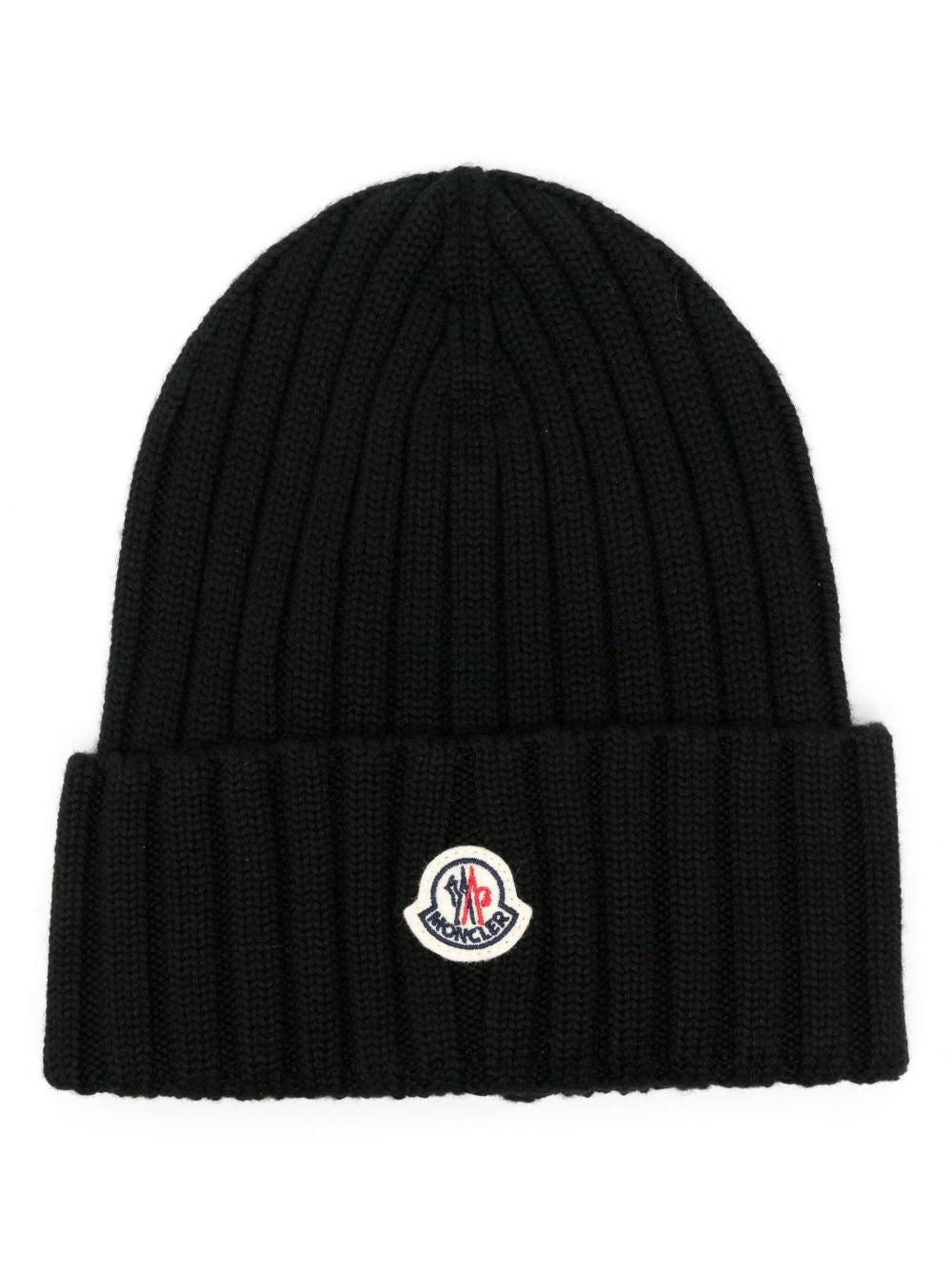 Moncler Women Logo Wool Beanie MONCLER