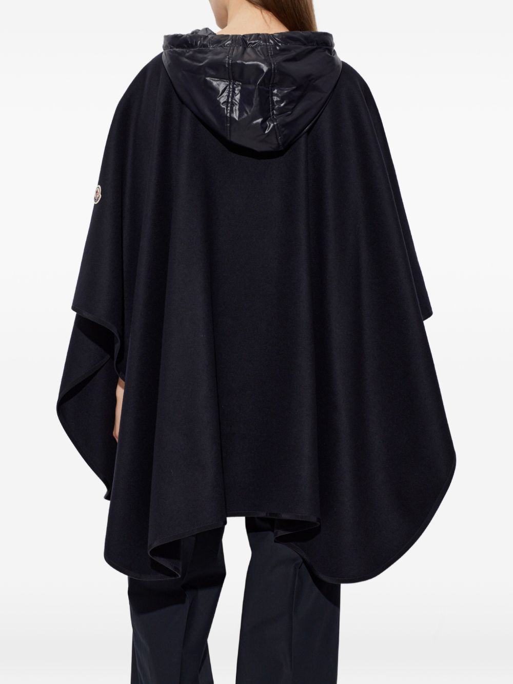Moncler Women Wool Hooded Cape MONCLER