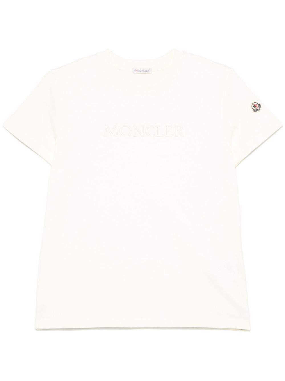 Moncler Women Logo Cotton T-Shirt MONCLER
