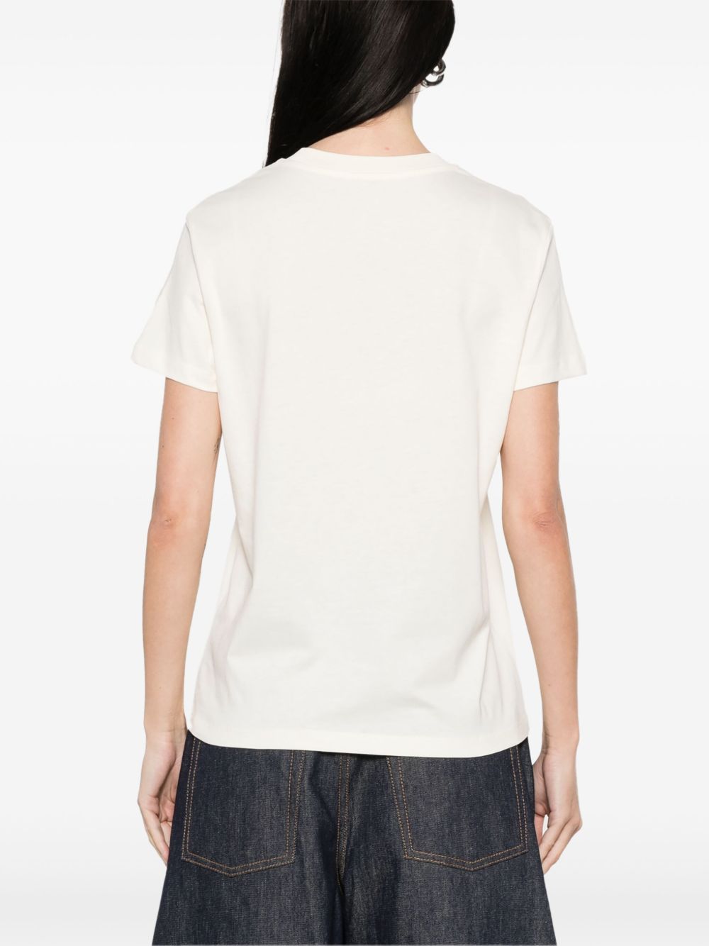 Moncler Women Logo Cotton T-Shirt MONCLER