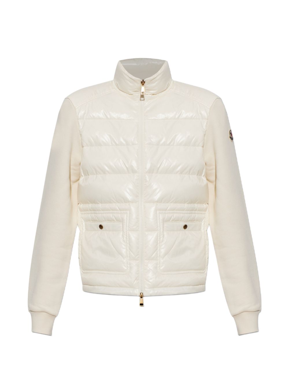 Moncler Women Wool And Nylon Padded Cardigan MONCLER