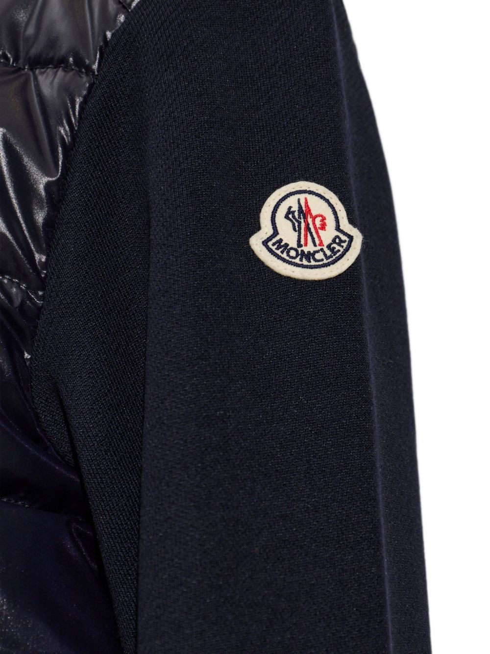 Moncler Women Wool And Nylon Padded Cardigan MONCLER