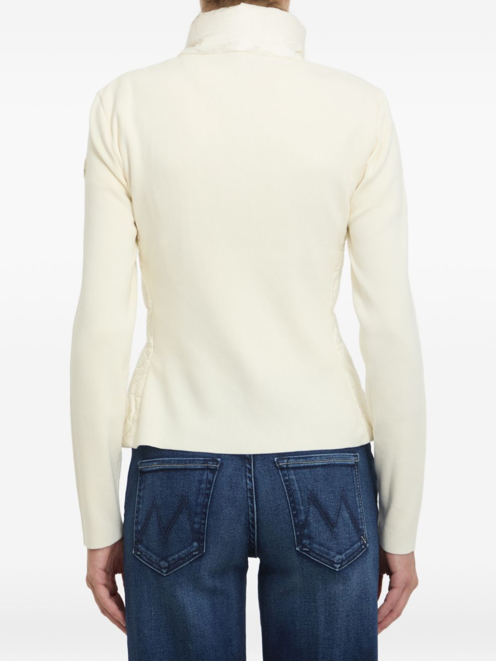 Moncler Women Wool And Nylon Padded Cardigan MONCLER