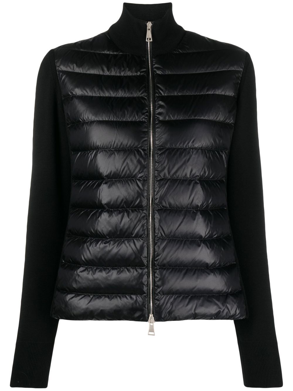 Moncler Women Wool And Nylon Padded Cardigan MONCLER