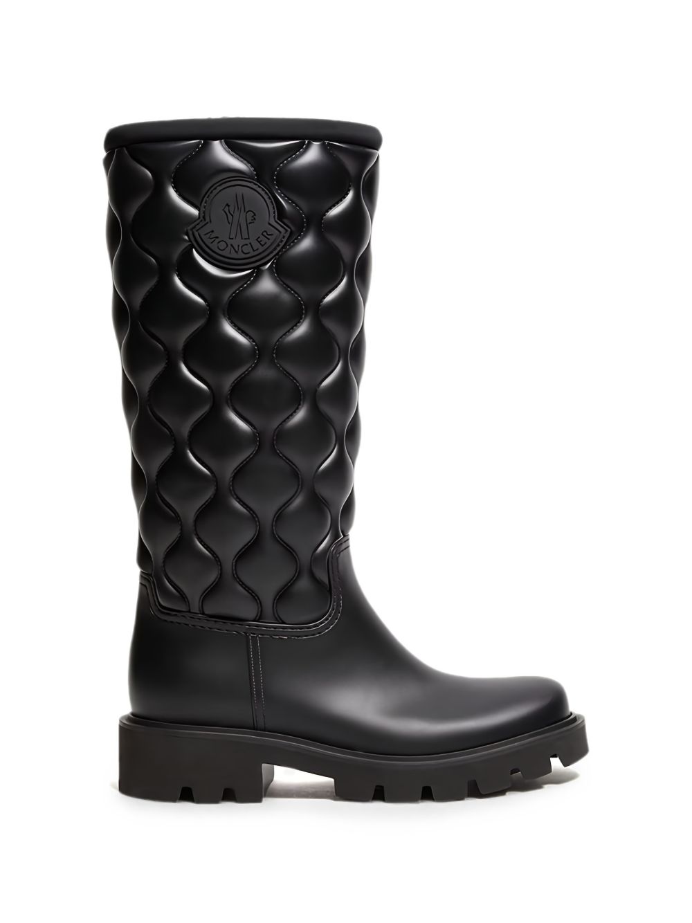 Moncler Women Kickstream Quilted Rain Boots