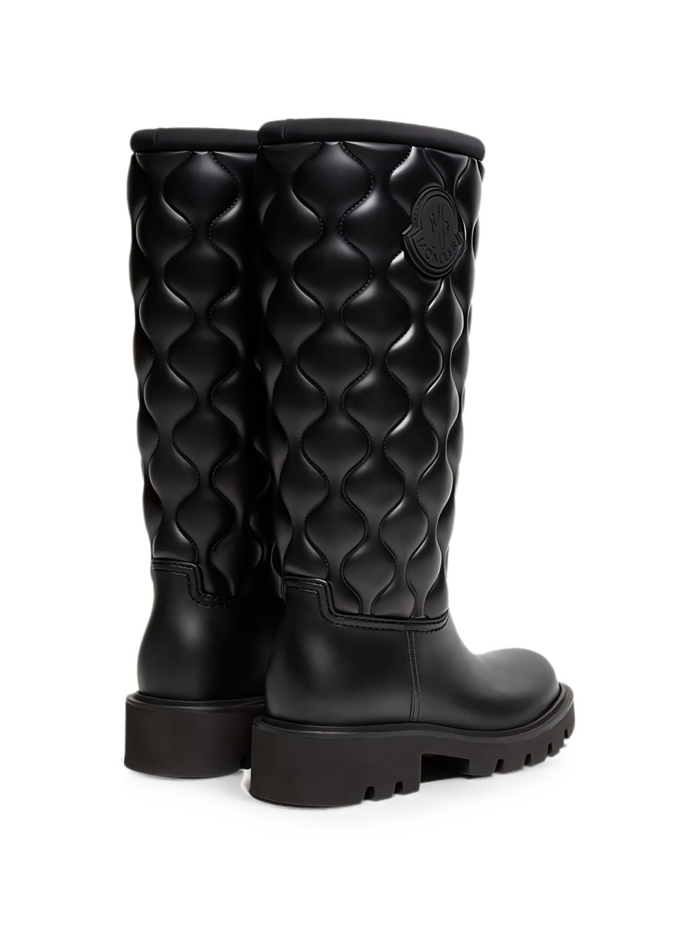 Moncler Women Kickstream Quilted Rain Boots