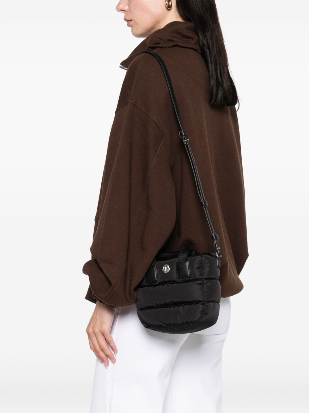 Moncler Women Caradoc Micro Nylon Crossbody Bag MONCLER