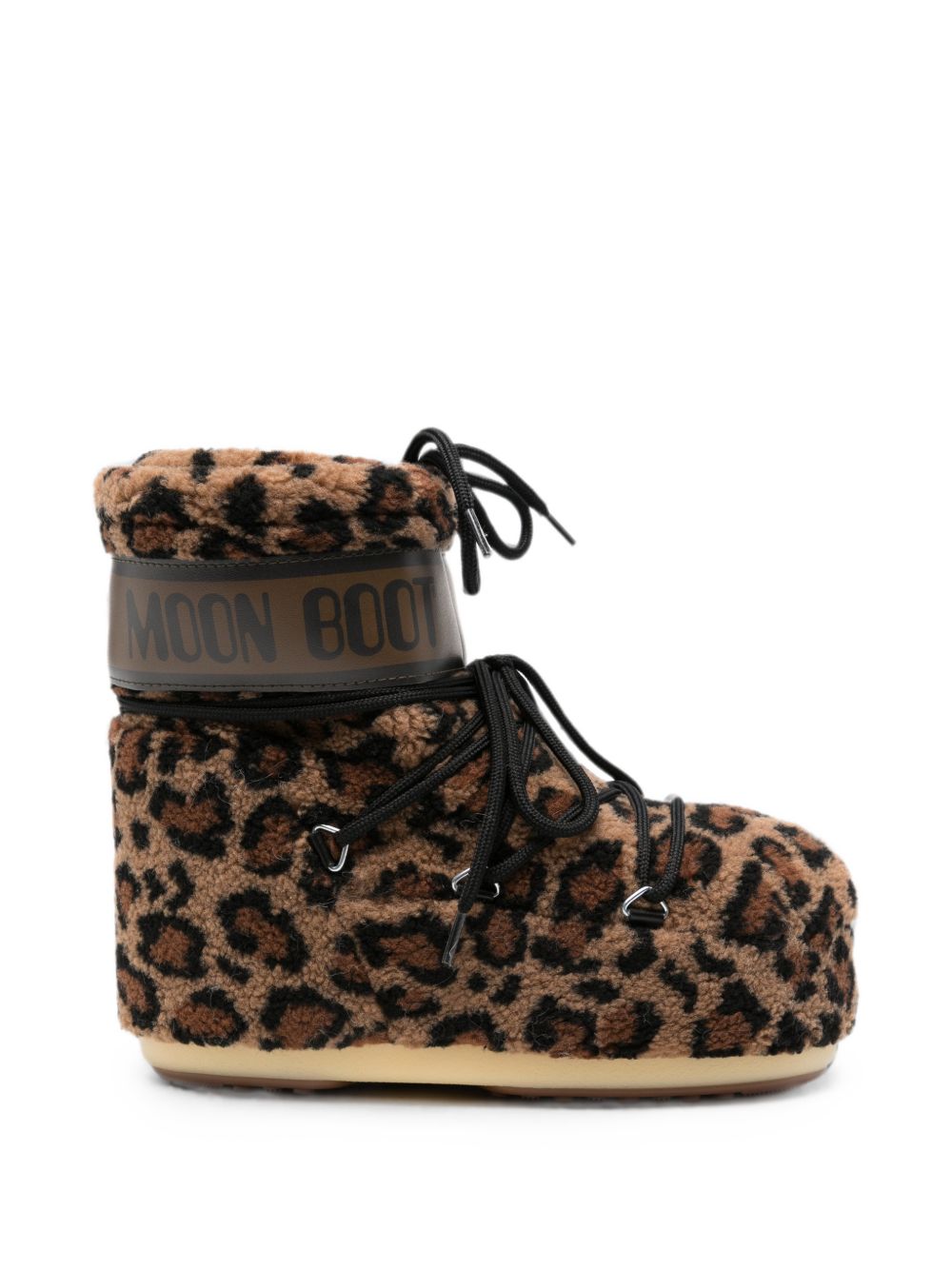 Moon Boot Women Icon Low Leopard Print Snow Boots MOON BOOT
