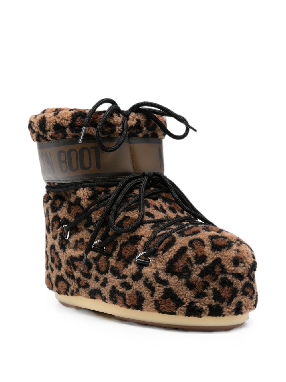 Moon Boot Women Icon Low Leopard Print Snow Boots MOON BOOT