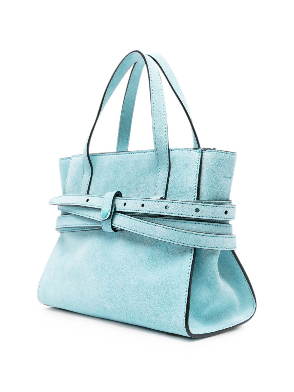 Moschino Women Tie Me Leather Handbag MOSCHINO