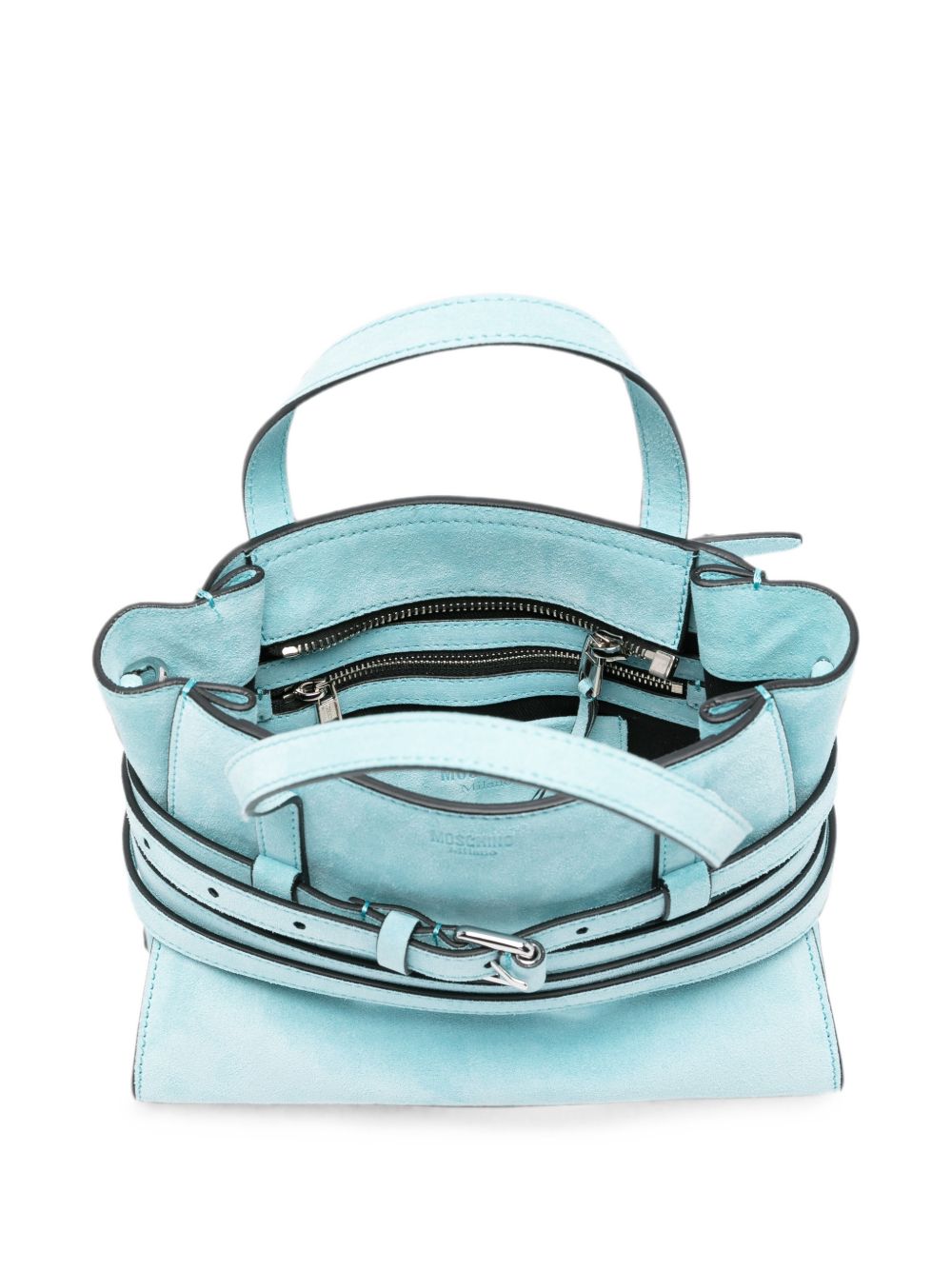 Moschino Women Tie Me Leather Handbag MOSCHINO