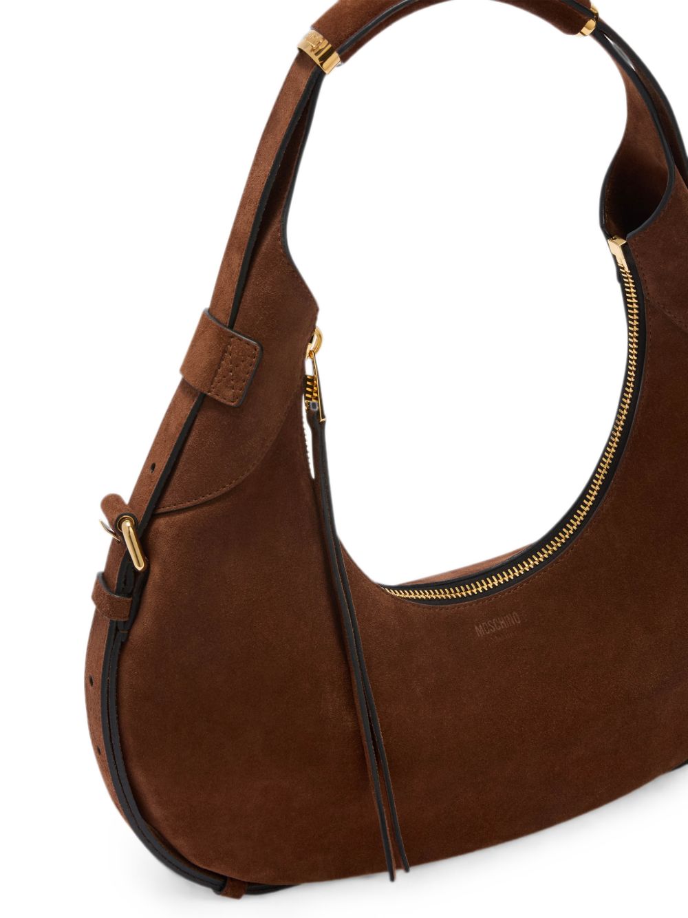 Moschino Women Handle Me Leather Shoulder Bag MOSCHINO