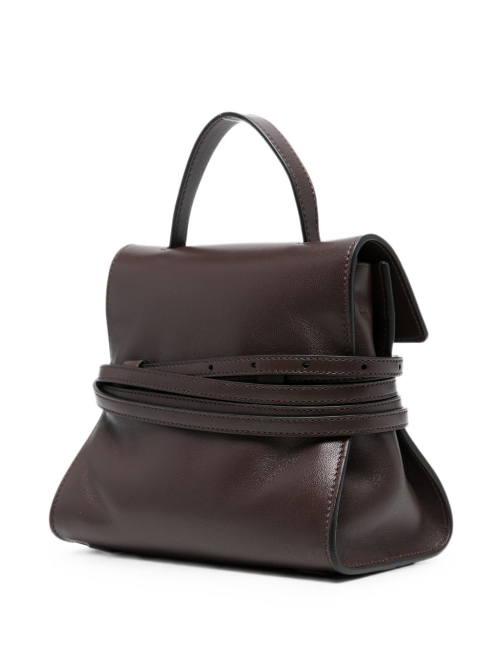 Moschino Women Tie Me Leather Handbag MOSCHINO