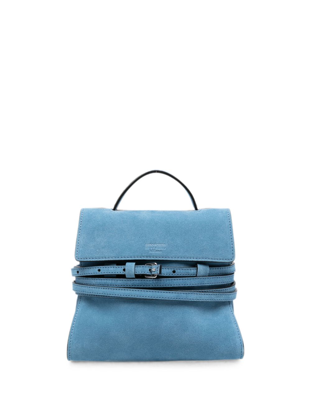 Moschino Women Tie Me Leather Handbag MOSCHINO