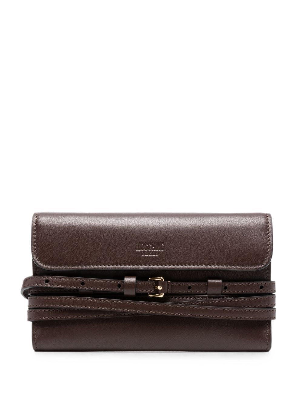 Moschino Women Tie Me Leather Wallet MOSCHINO