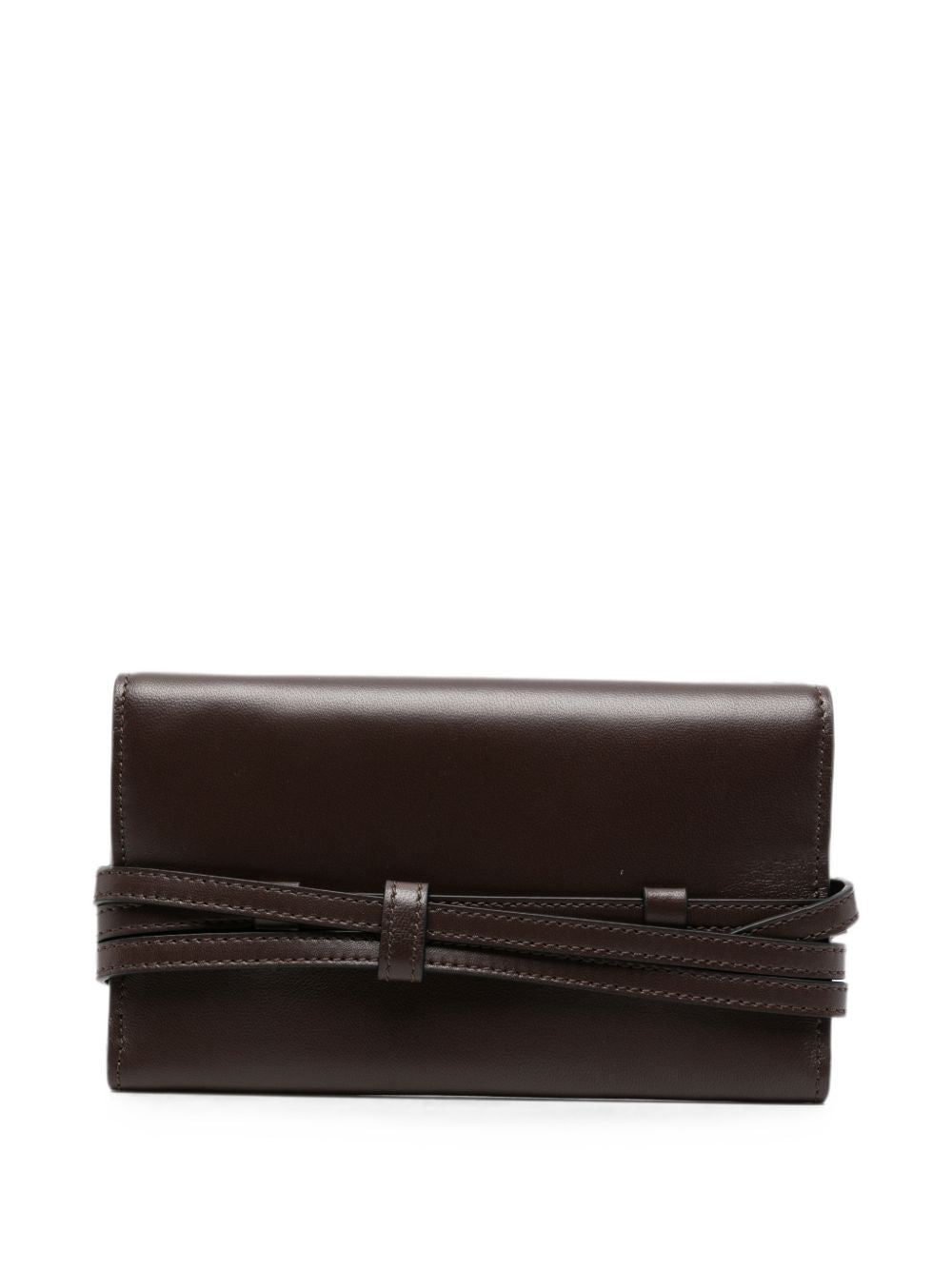 Moschino Women Tie Me Leather Wallet MOSCHINO