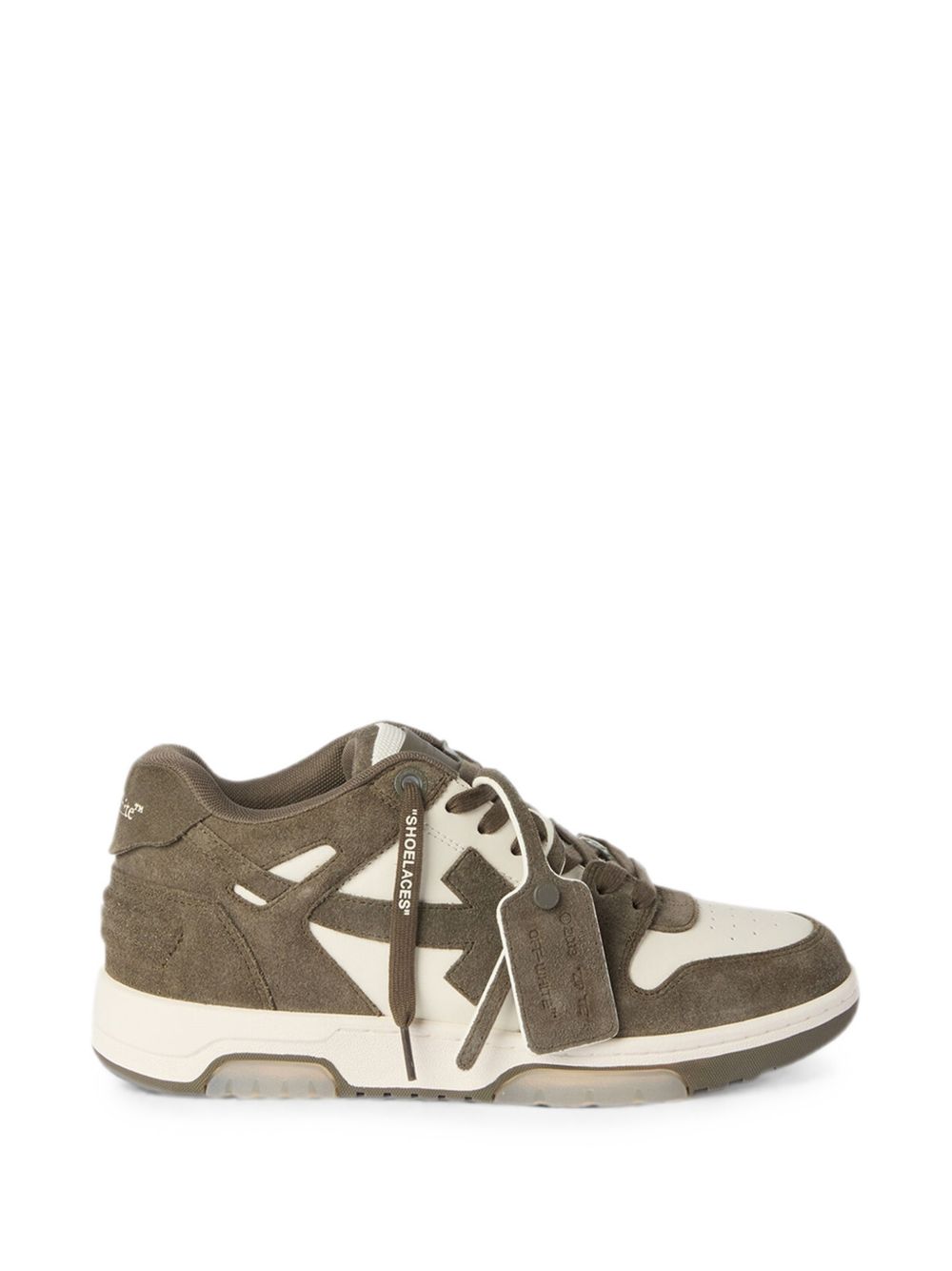 Off-White Men Out Of Office Leather Sneakers