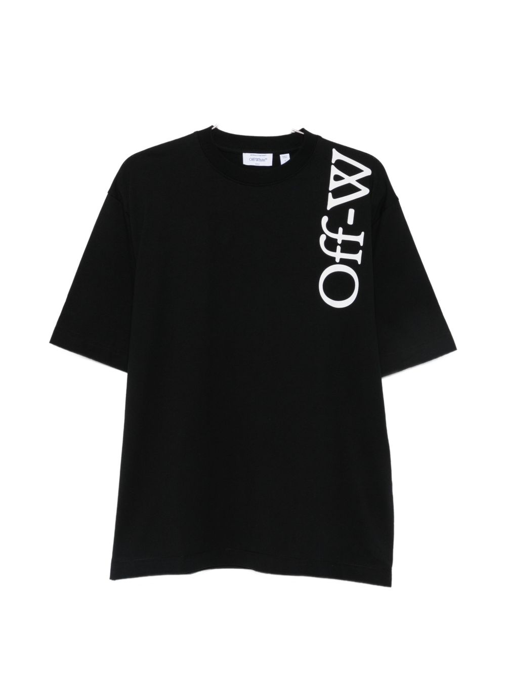 Off-White Men Vertical Bookish Skate Cotton T-Shirt OFF-WHITE