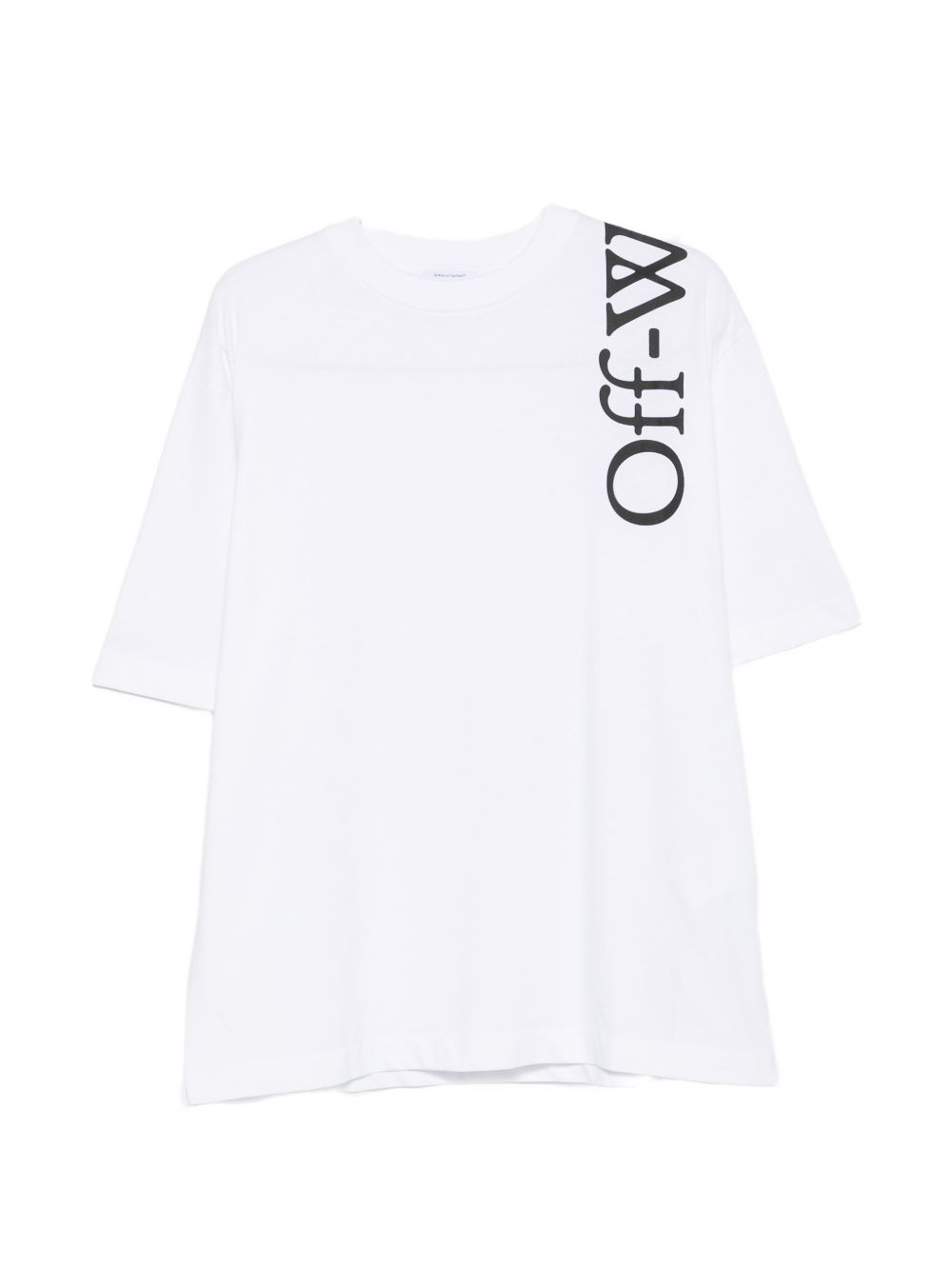 Off-White Men Vertical Bookish Skate Cotton T-Shirt OFF-WHITE