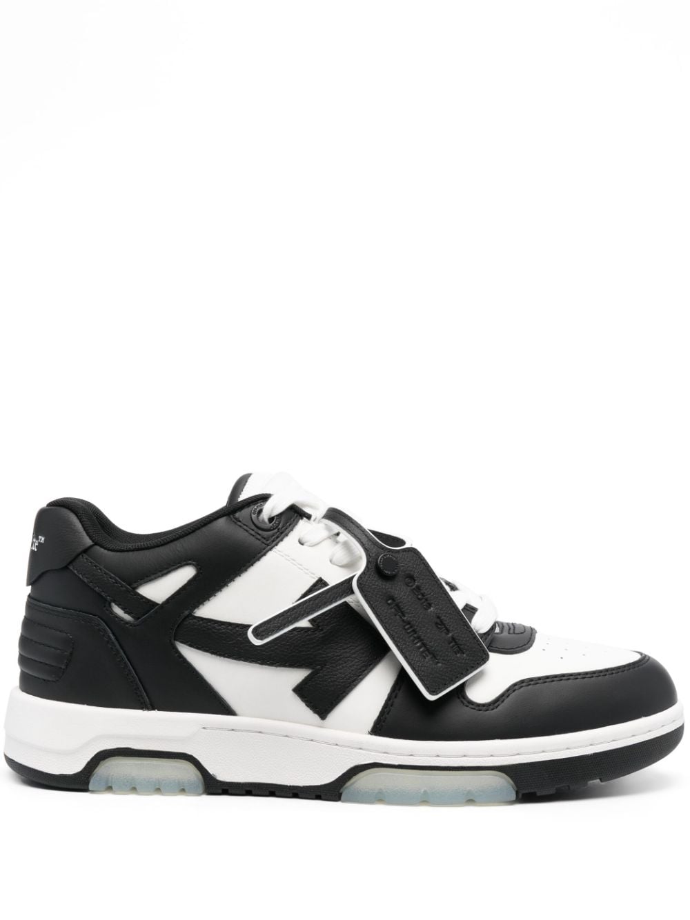 Off-White Men Out Of Office Leather Sneakers OFF-WHITE