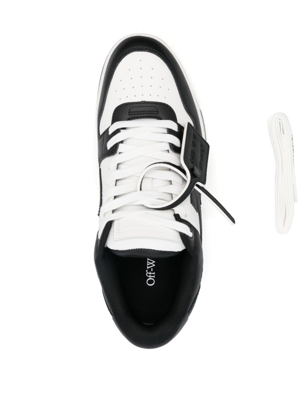 Off-White Men Out Of Office Leather Sneakers OFF-WHITE