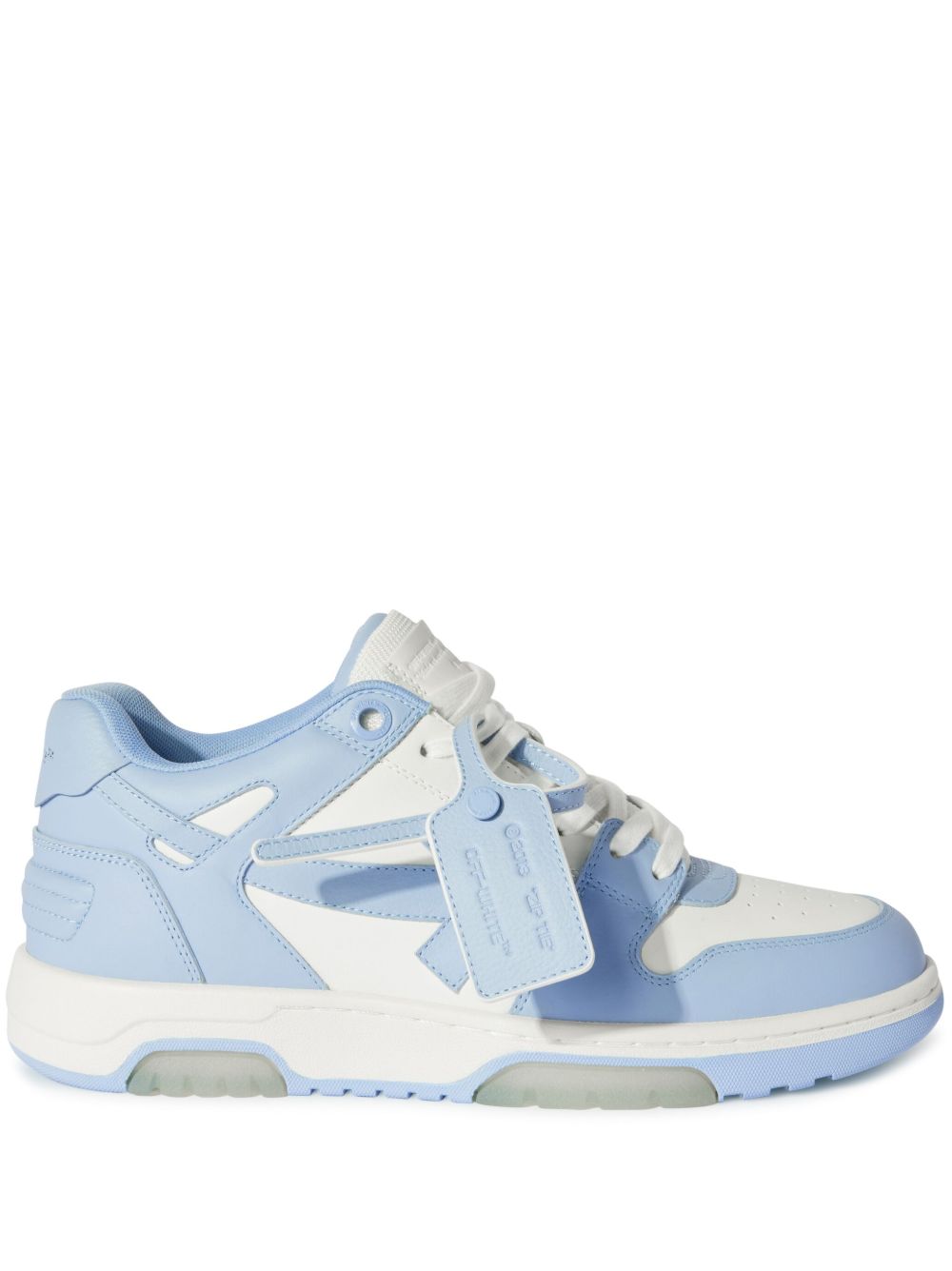 Off-White Men Out Of Office Leather Sneakers OFF-WHITE