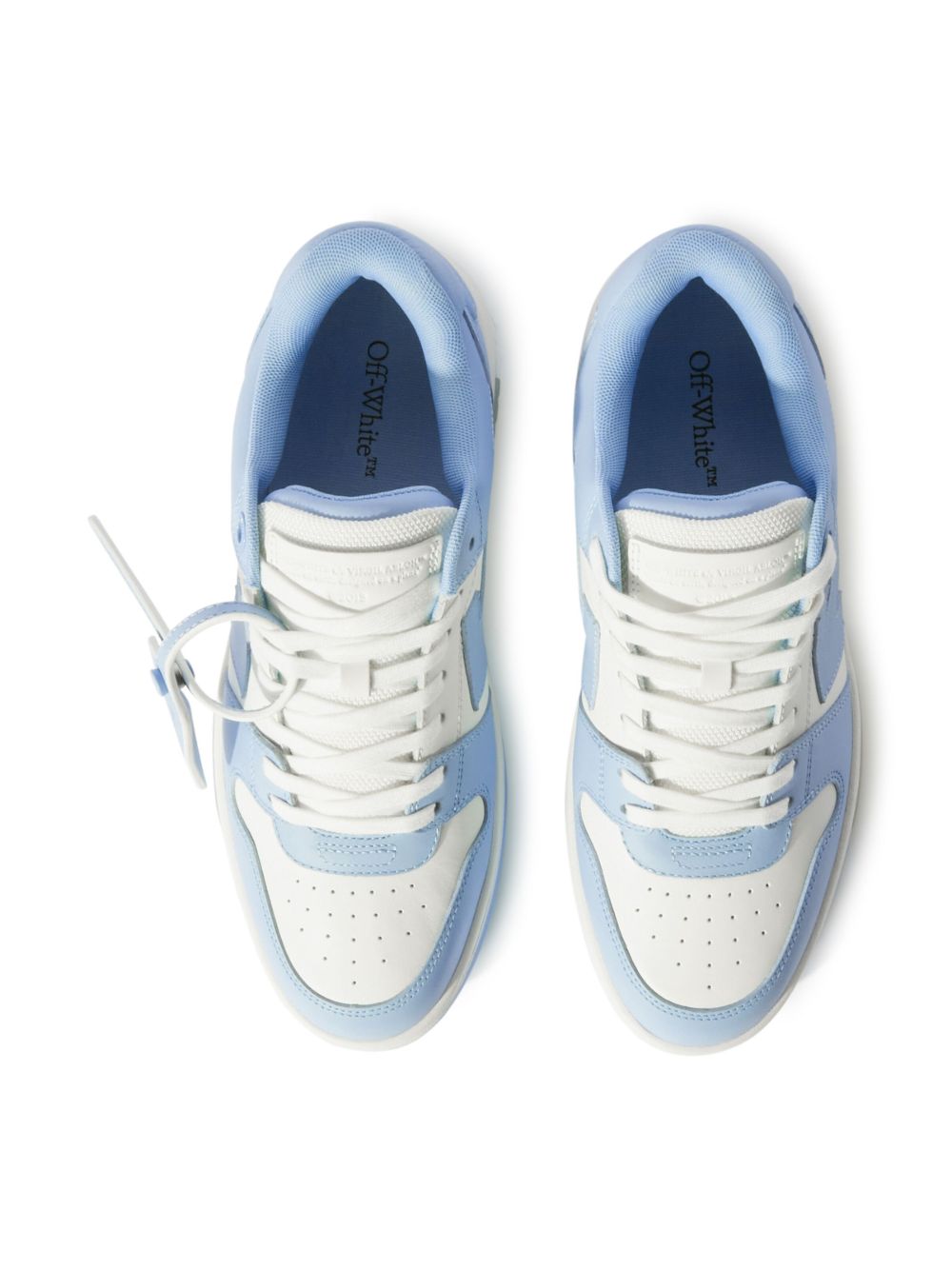Off-White Men Out Of Office Leather Sneakers OFF-WHITE