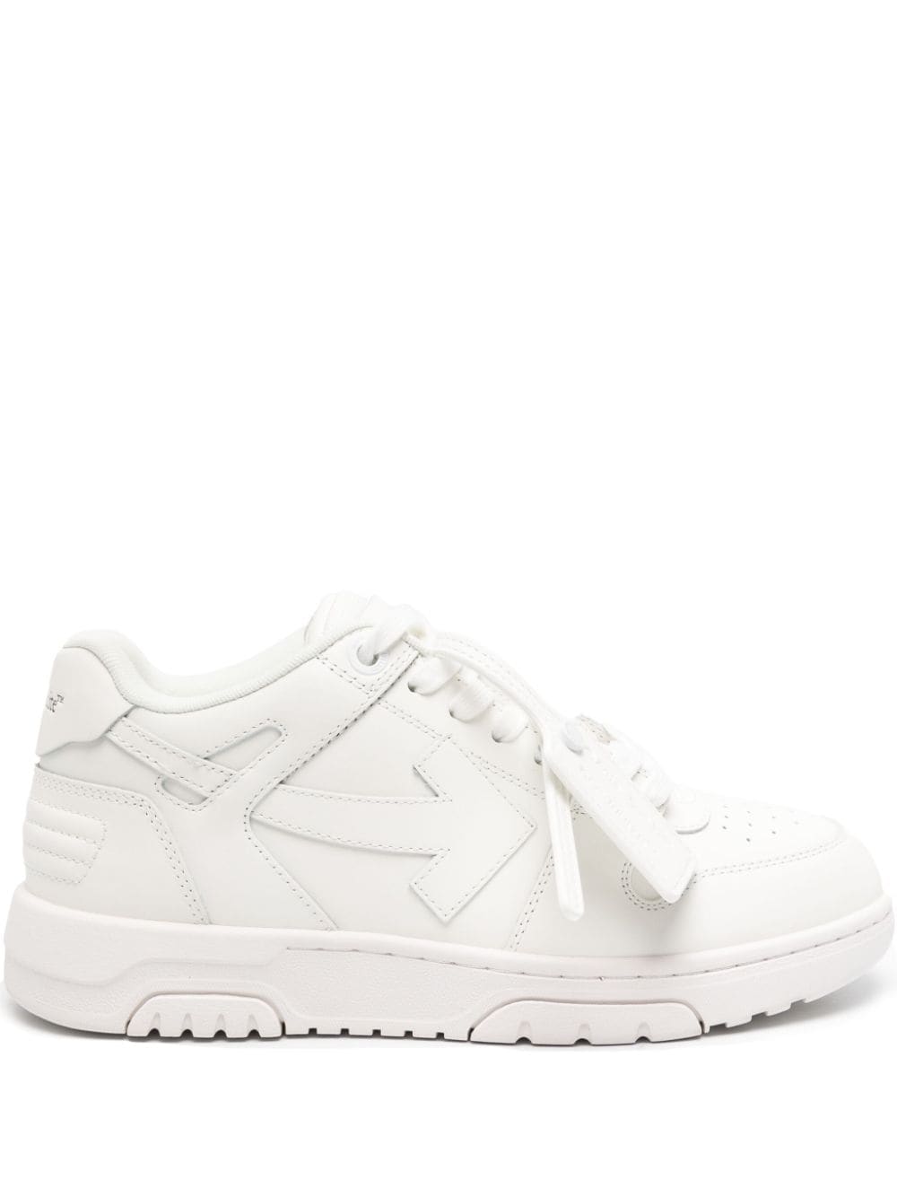 Off-White Men Out Of Office Leather Sneakers OFF-WHITE