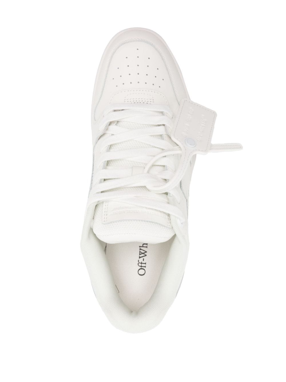 Off-White Men Out Of Office Leather Sneakers OFF-WHITE