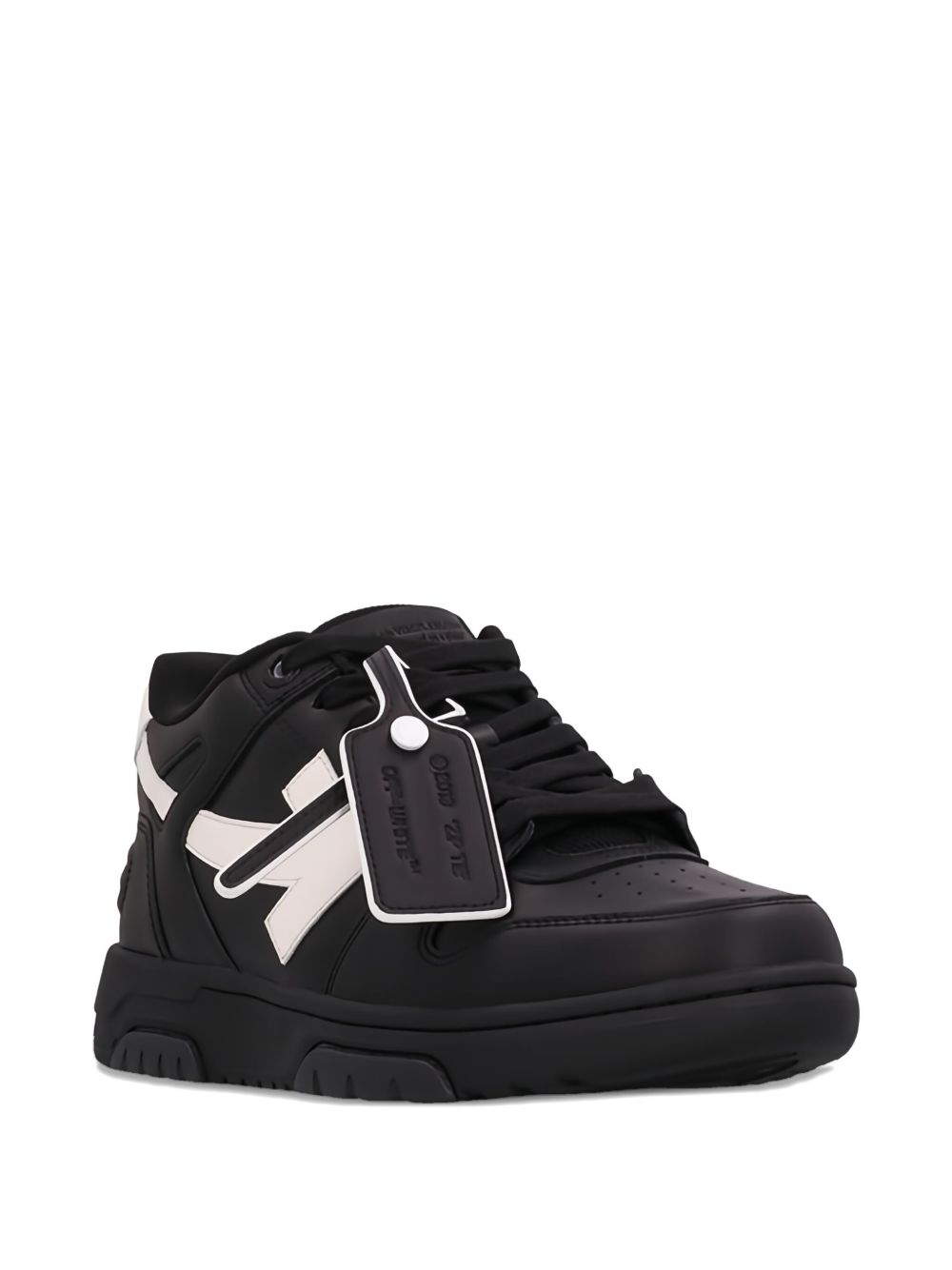Off-White Men Out Of Office Leather Sneakers OFF-WHITE