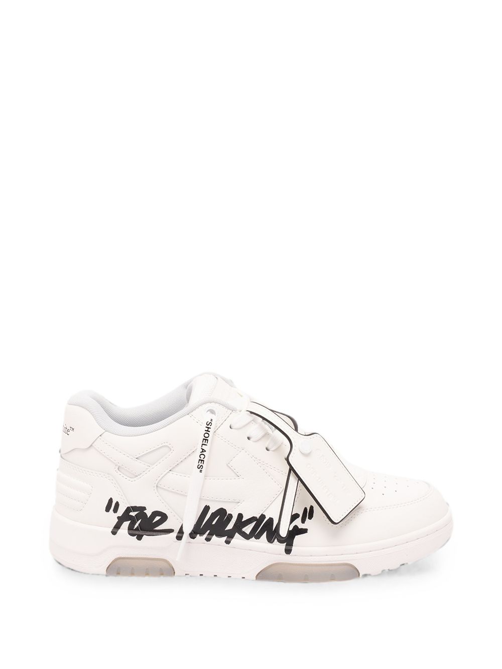 Off-White Men Out Of Office Leather Sneakers OFF-WHITE