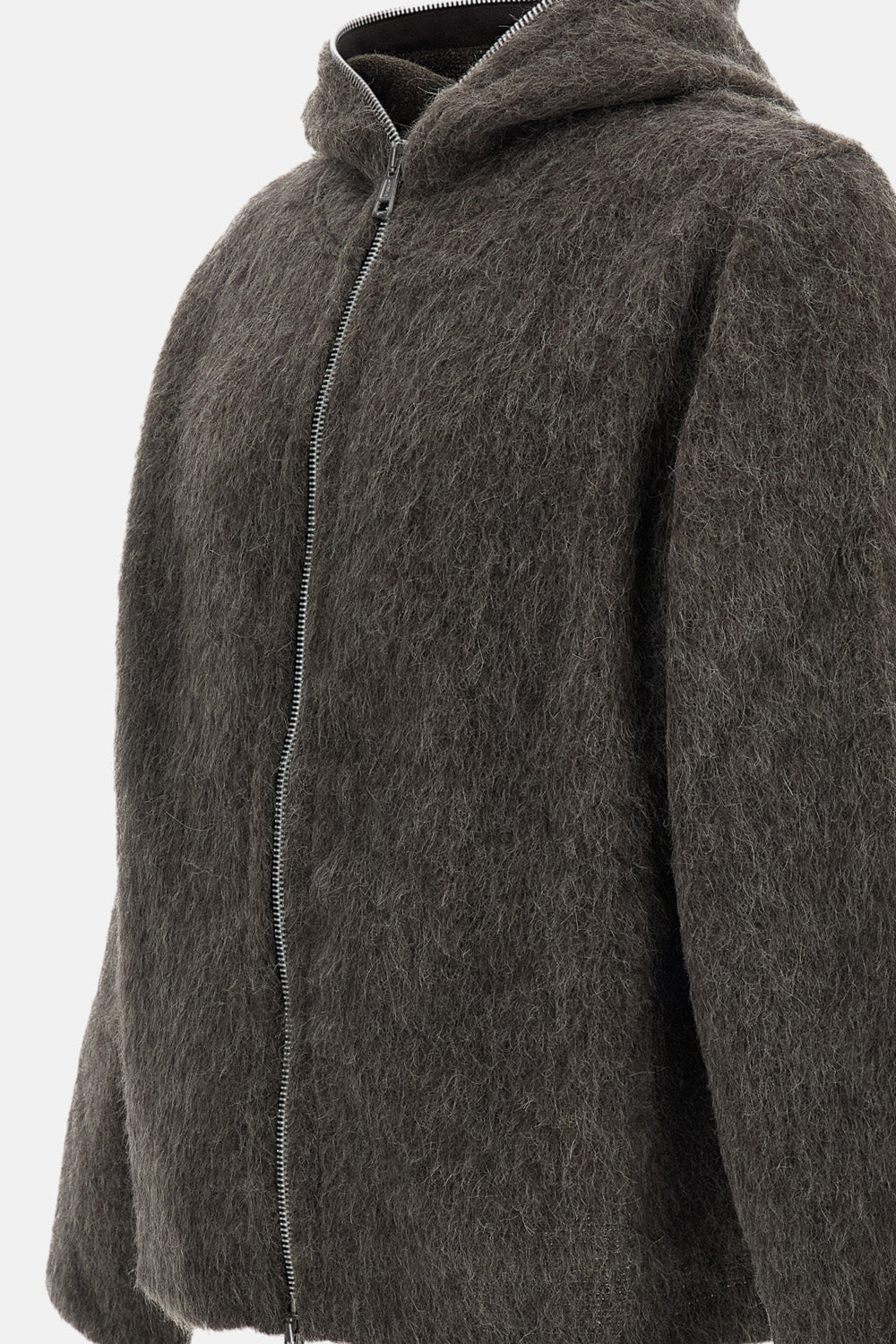 Our Legacy Men Full Zip Wool Hood OUR LEGACY
