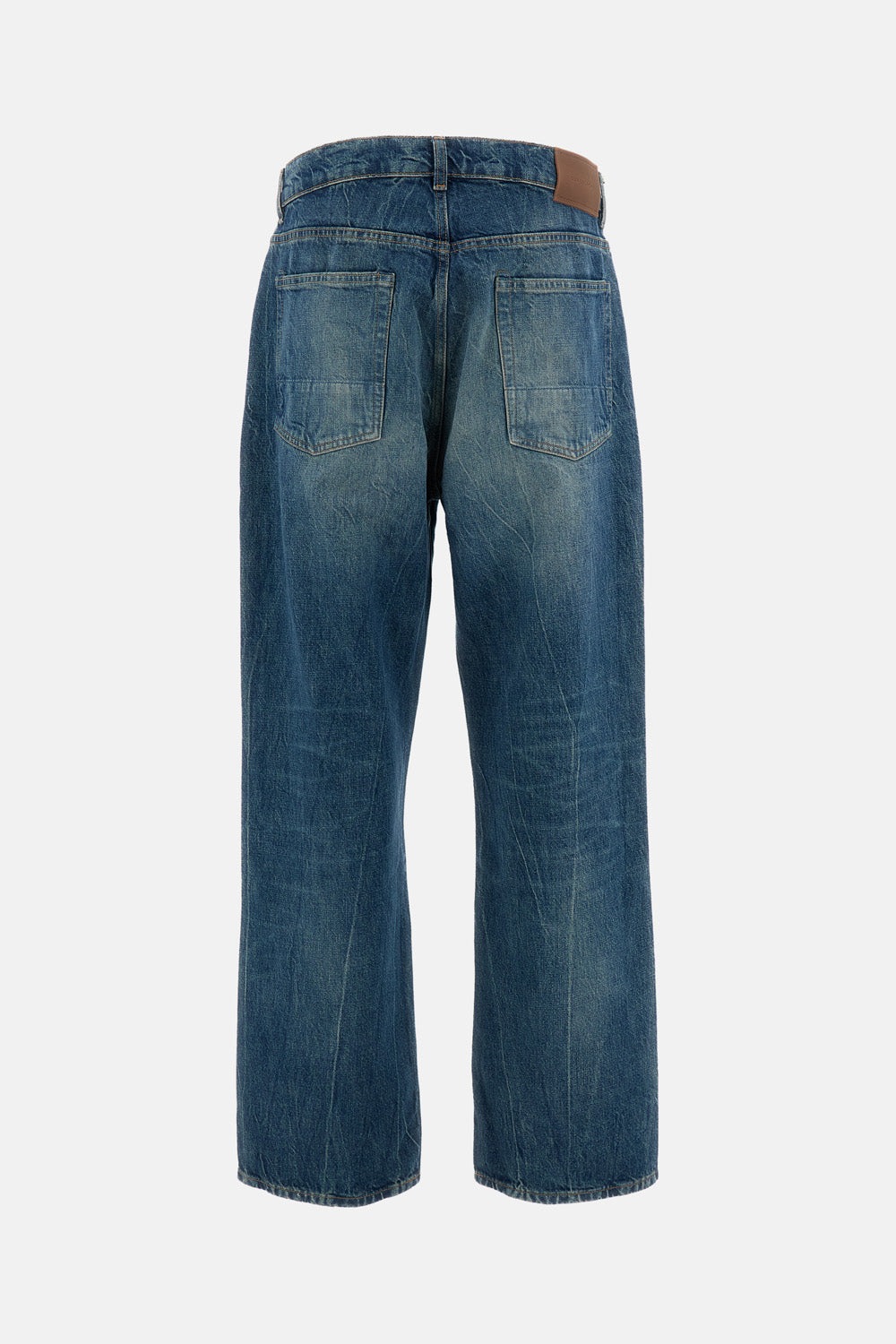 Our Legacy Men Third Cut River Blue Wash Denim Pants OUR LEGACY