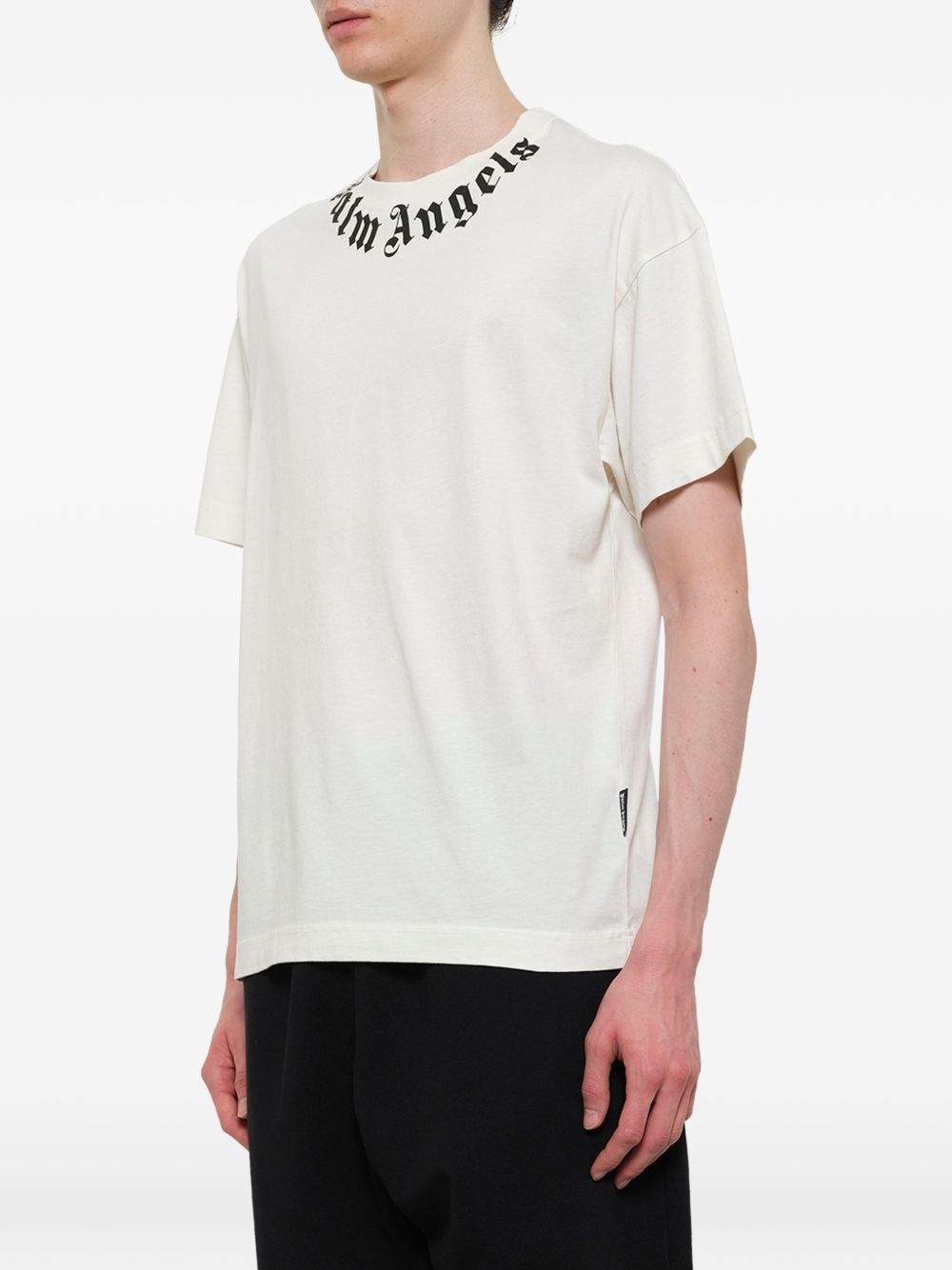 Palm Angels Men Logo Cotton T-Shirt PALM ANGELS