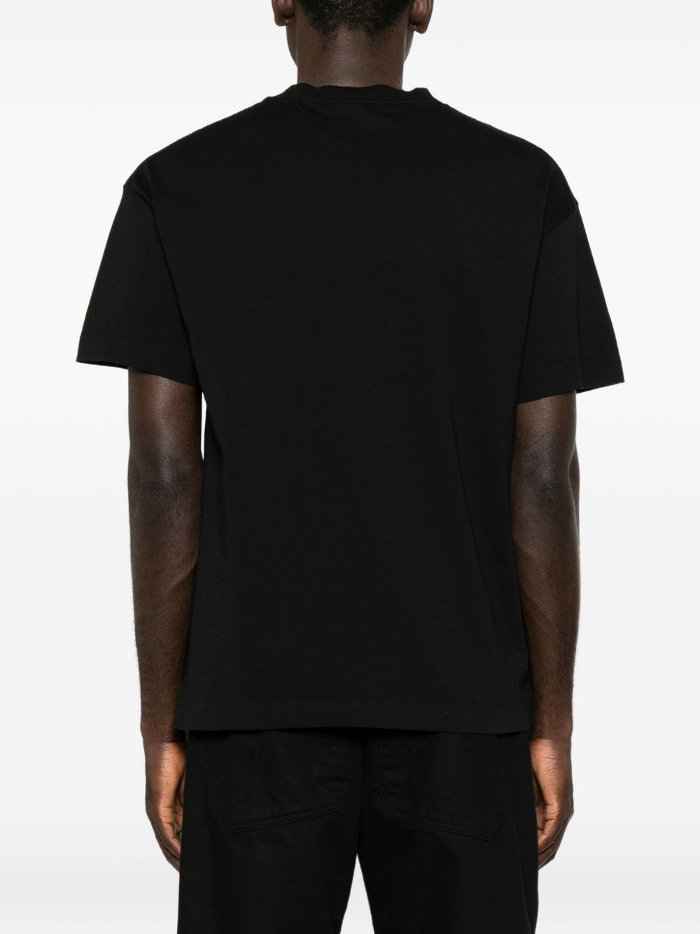 Palm Angels Men Logo Cotton T-Shirt