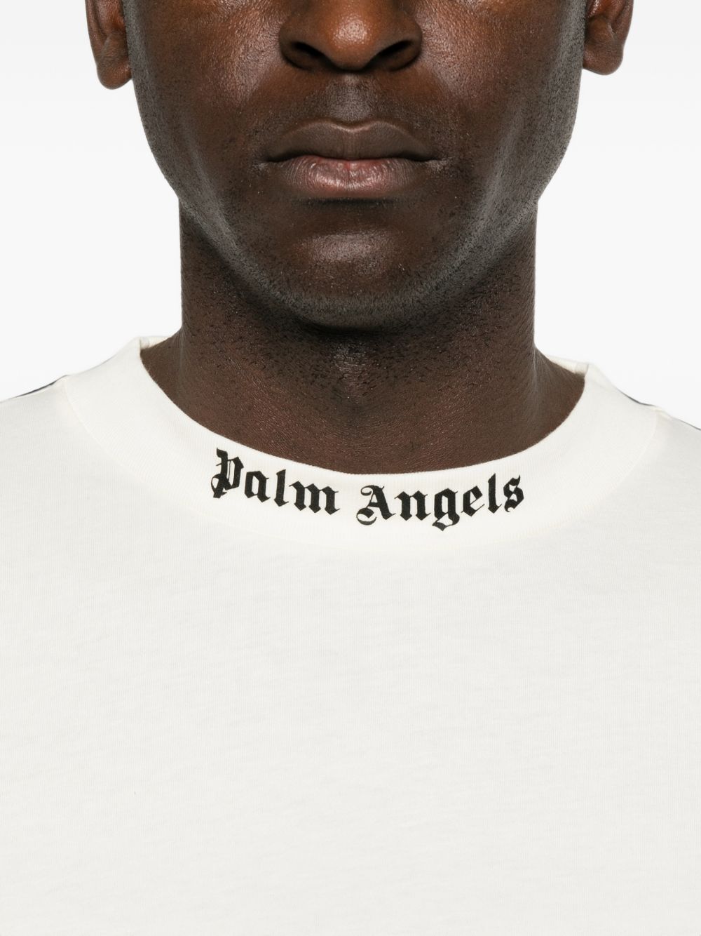Palm Angels Men Logo Cotton T-Shirt PALM ANGELS