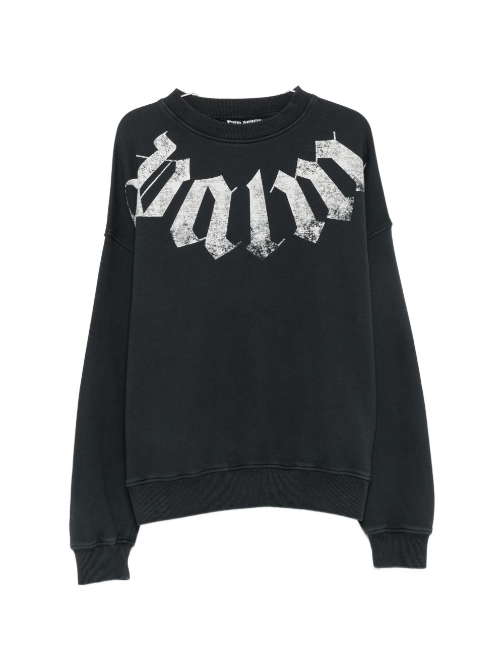 Palm Angels Men Logo Cotton Sweatshirt
