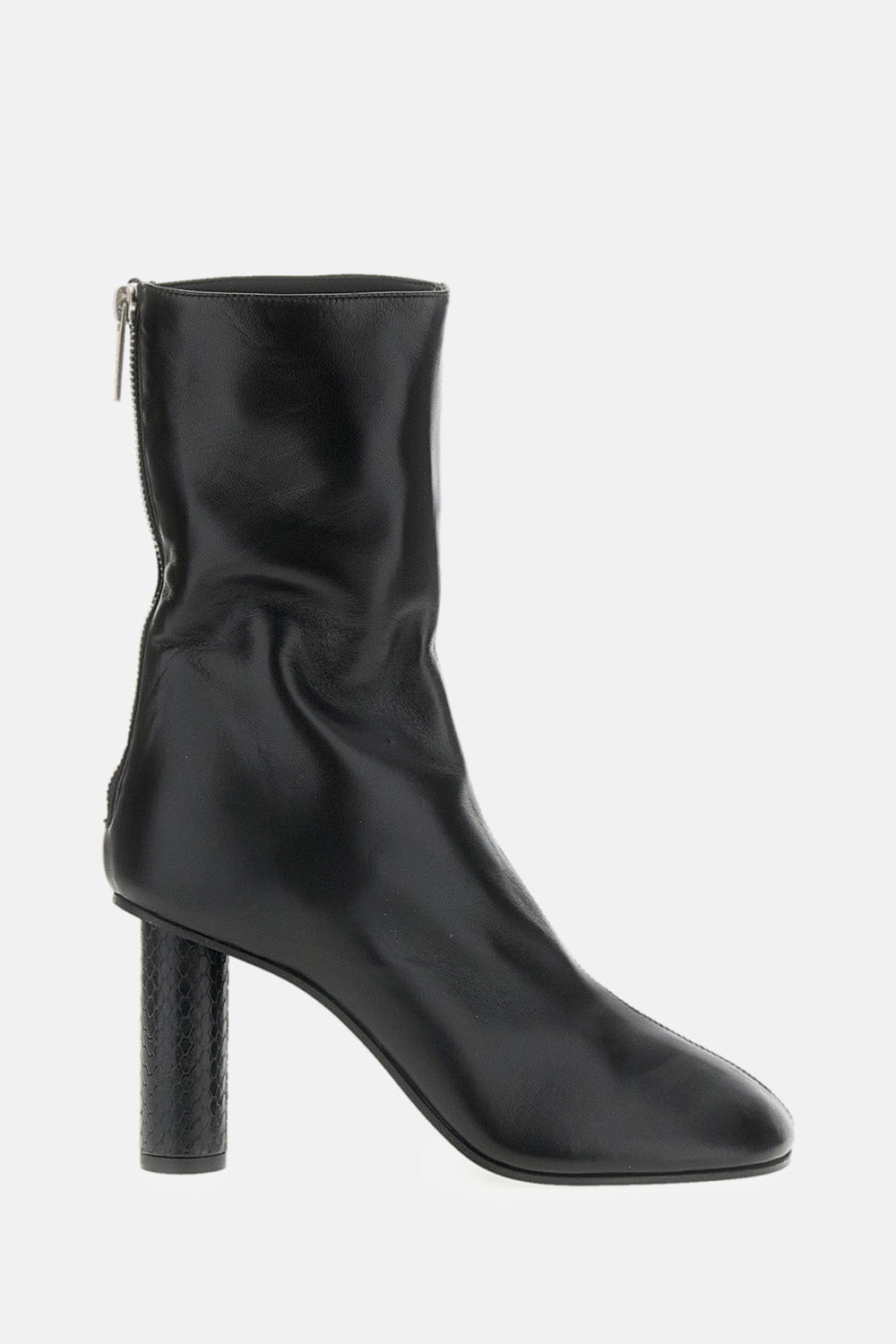 Paris Texas Women Alice Nappa Ankle Boots With Python Print Detail PARIS TEXAS