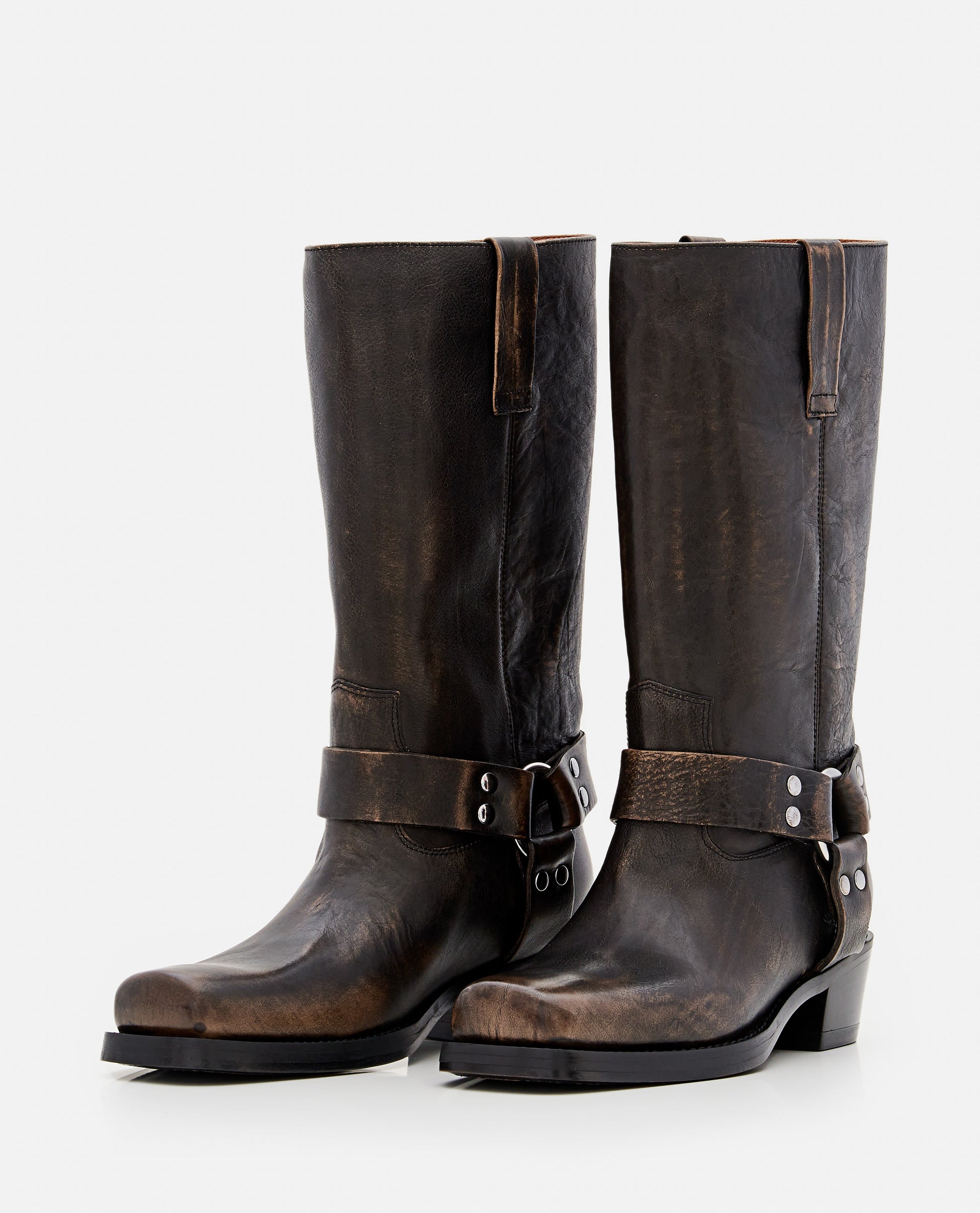 Paris Texas Women Roxy Brushed Boot Heel 45 PARIS TEXAS
